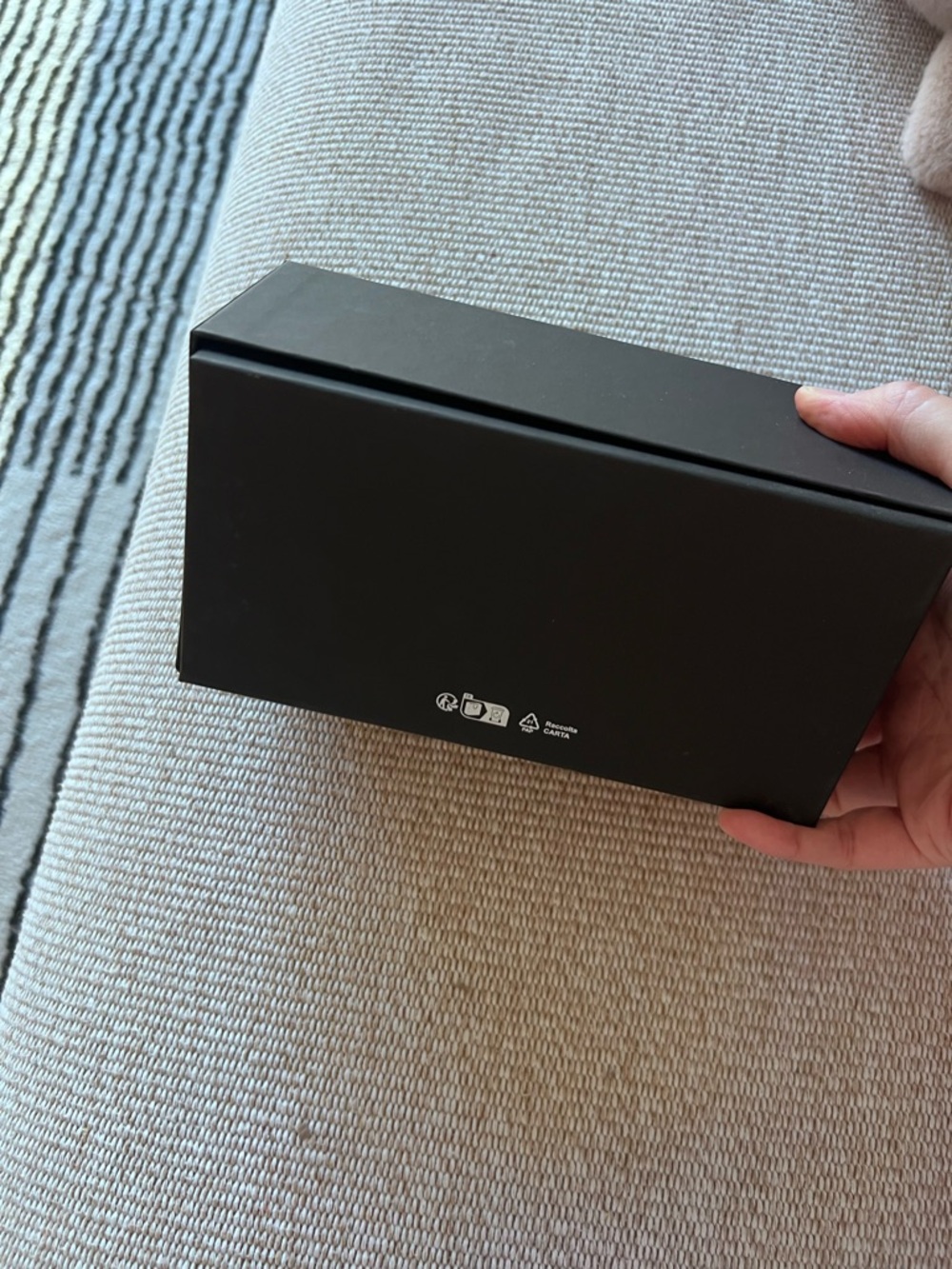 CHANEL Black Gift Bag & Sunglasses Box with White Camellia & Ribbons - Picture 5 of 6